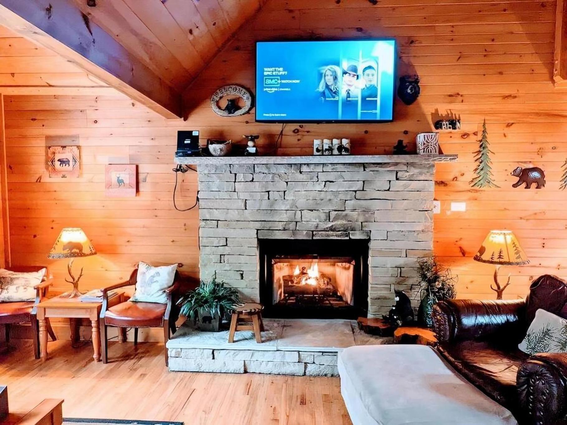 גטלינבורג Prime Mountain Cabin - Near Galinburg Downtown מראה חיצוני תמונה